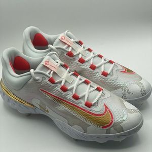 Nike Alpha Huarache Elite 4 Low FD2745-161 Men's Baseball Cleats Size 14